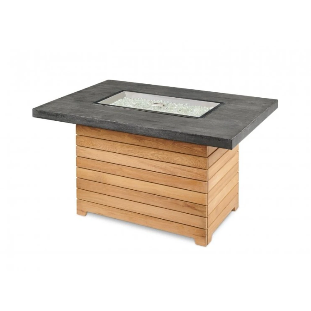 The Outdoor Greatroom Company Darien Rectangular Gas Fire Pit Table With Everblend Top (DAR-1224-EBG-K) 5 The Outdoor Greatroom Company Darien Rectangular Gas Fire Pit Table With Everblend Top (DAR-1224-EBG-K) - Image 3