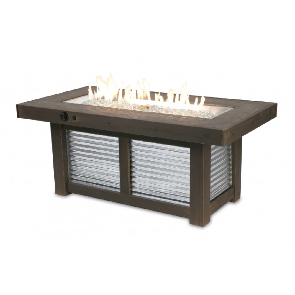 The Outdoor Greatroom Company Denali Brew Linear Gas Fire Pit Table (DENBR-1242) 3 The Outdoor Greatroom Company Denali Brew Linear Gas Fire Pit Table (DENBR-1242)