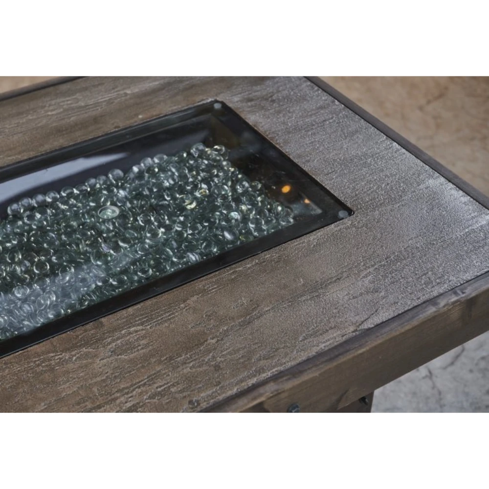 The Outdoor Greatroom Company Denali Brew Linear Gas Fire Pit Table (DENBR-1242) 5 The Outdoor Greatroom Company Denali Brew Linear Gas Fire Pit Table (DENBR-1242) - Image 3