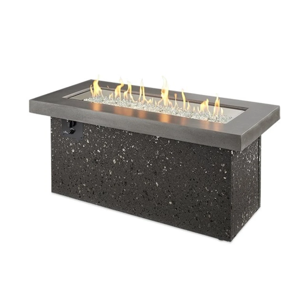 The Outdoor Greatroom Company Grey Key Largo Linear Gas Fire Pit Table (KL-1242-MM) 3 The Outdoor Greatroom Company Grey Key Largo Linear Gas Fire Pit Table (KL-1242-MM)