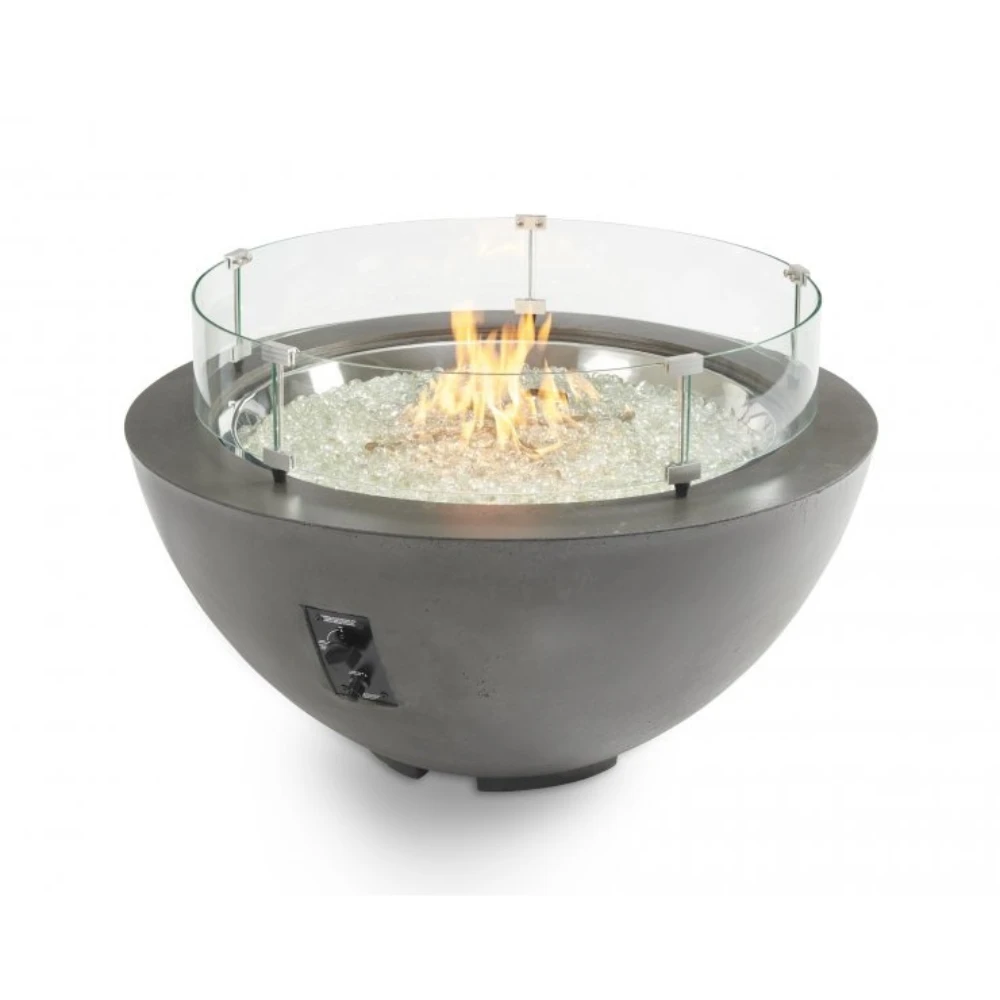 The Outdoor Greatroom Company Midnight Mist Cove 42-Inch Round Gas Fire Pit Bowl (CV-30MM) 3 The Outdoor Greatroom Company Midnight Mist Cove 42-Inch Round Gas Fire Pit Bowl (CV-30MM)