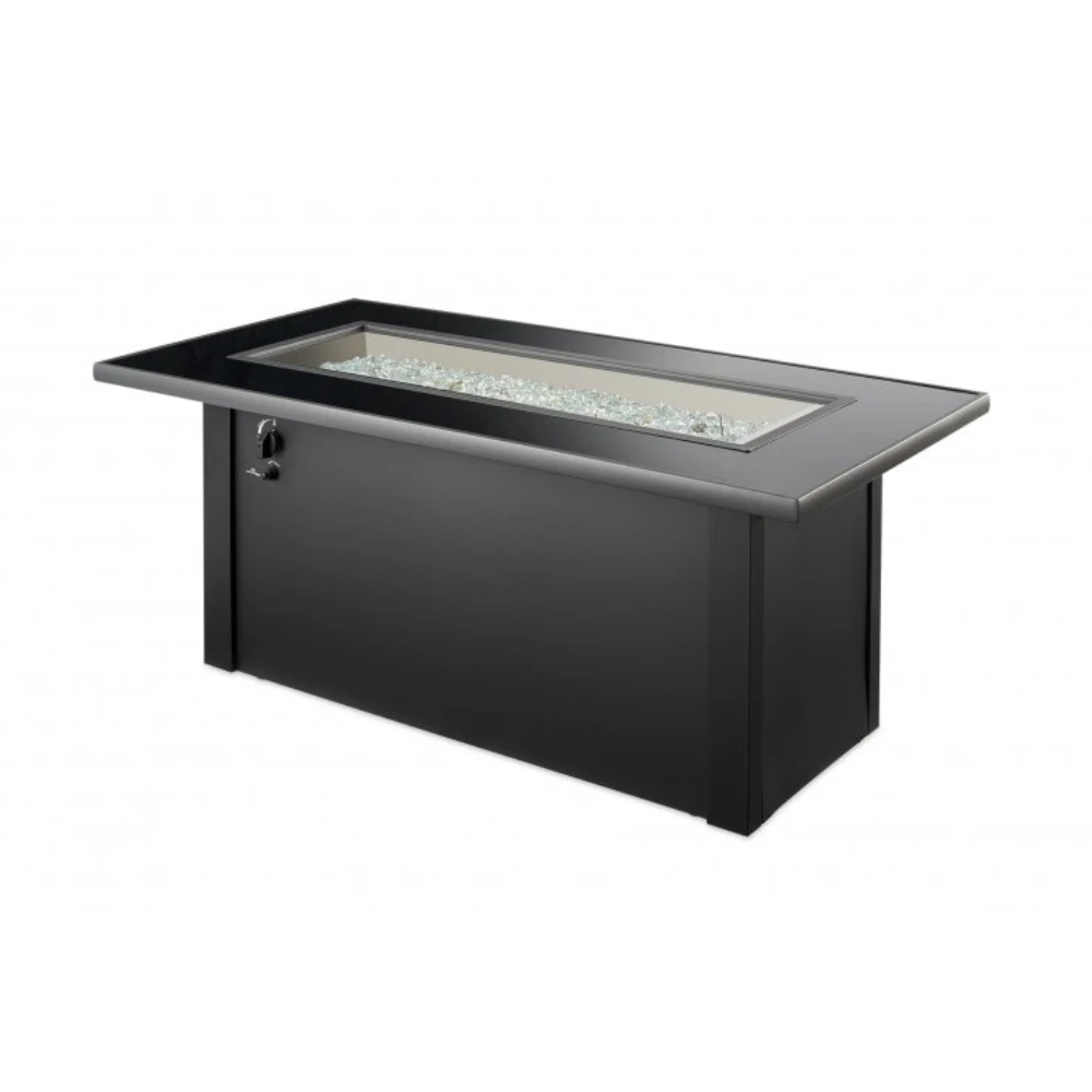 The Outdoor Greatroom Company Monte Carlo Linear Gas Fire Pit Table (MCR-1242-BLK-K) 4 The Outdoor Greatroom Company Monte Carlo Linear Gas Fire Pit Table (MCR-1242-BLK-K) - Image 2