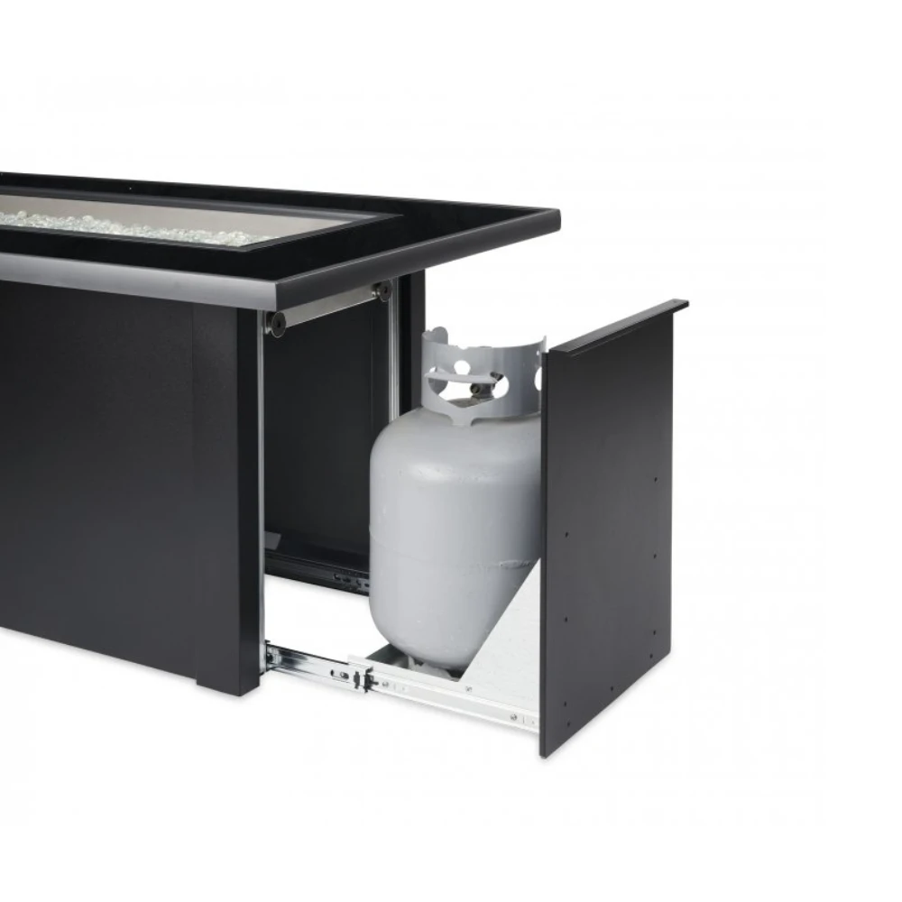 The Outdoor Greatroom Company Monte Carlo Linear Gas Fire Pit Table (MCR-1242-BLK-K) 6 The Outdoor Greatroom Company Monte Carlo Linear Gas Fire Pit Table (MCR-1242-BLK-K) - Image 4