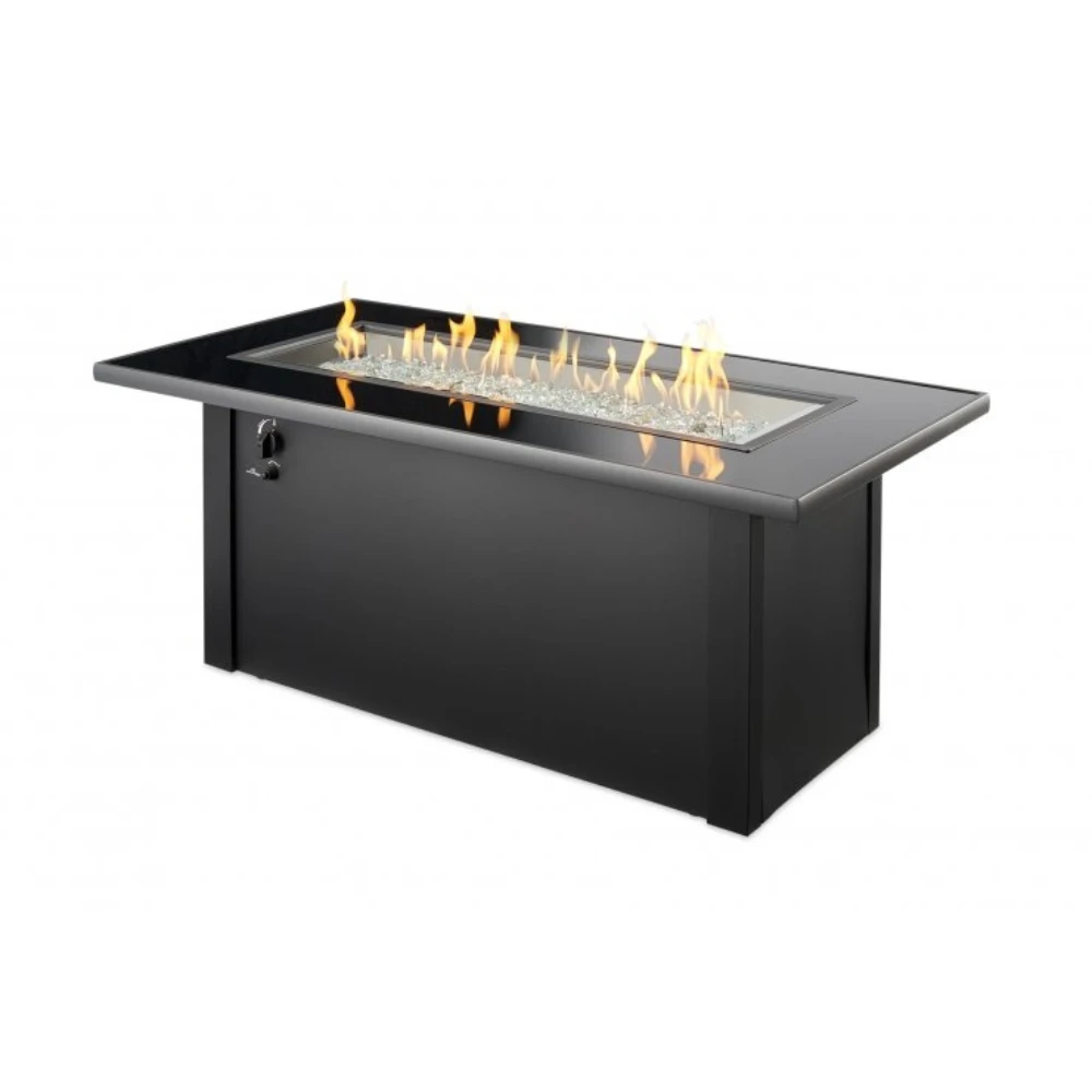 The Outdoor Greatroom Company Monte Carlo Linear Gas Fire Pit Table (MCR-1242-BLK-K) 3 The Outdoor Greatroom Company Monte Carlo Linear Gas Fire Pit Table (MCR-1242-BLK-K)