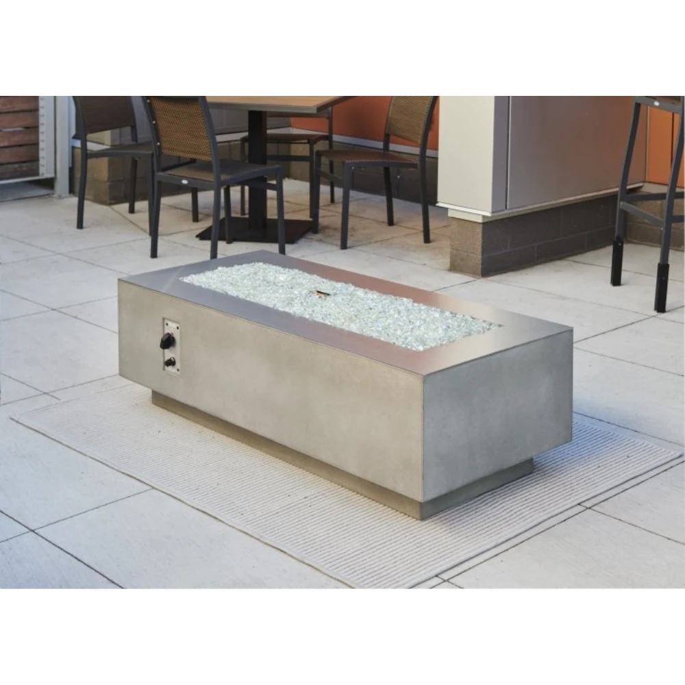 The Outdoor Greatroom Company Natural Grey Cove 54-Inch Linear Gas Fire Table (CV-54) 5 The Outdoor Greatroom Company Natural Grey Cove 54-Inch Linear Gas Fire Table (CV-54) - Image 3