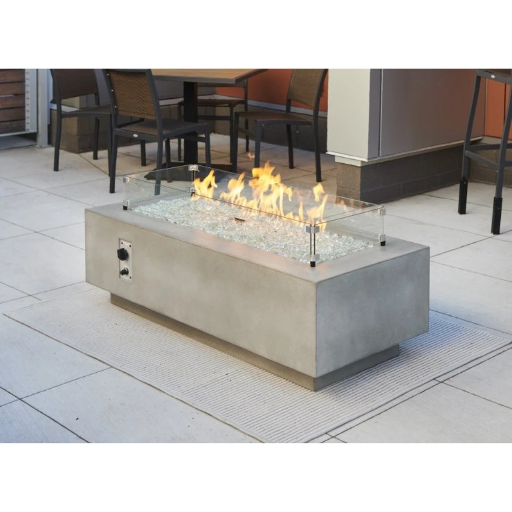 The Outdoor Greatroom Company Natural Grey Cove 54-Inch Linear Gas Fire Table (CV-54) 3 The Outdoor Greatroom Company Natural Grey Cove 54-Inch Linear Gas Fire Table (CV-54)