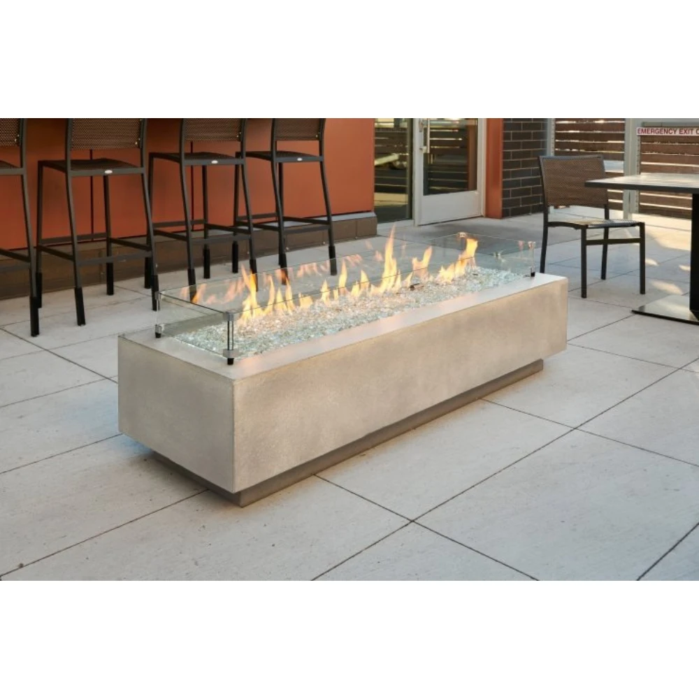 The Outdoor Greatroom Company Natural Grey Cove 72-Inch Linear Gas Fire Table (CV-72) 3 The Outdoor Greatroom Company Natural Grey Cove 72-Inch Linear Gas Fire Table (CV-72)
