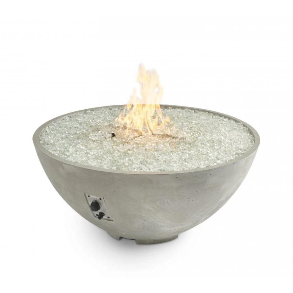 The Outdoor Greatroom Company Natural Grey Cove Edge 42-Inch Round Gas Fire Pit Bowl (CV-30E) 6 The Outdoor Greatroom Company Natural Grey Cove Edge 42-Inch Round Gas Fire Pit Bowl (CV-30E) - Image 4