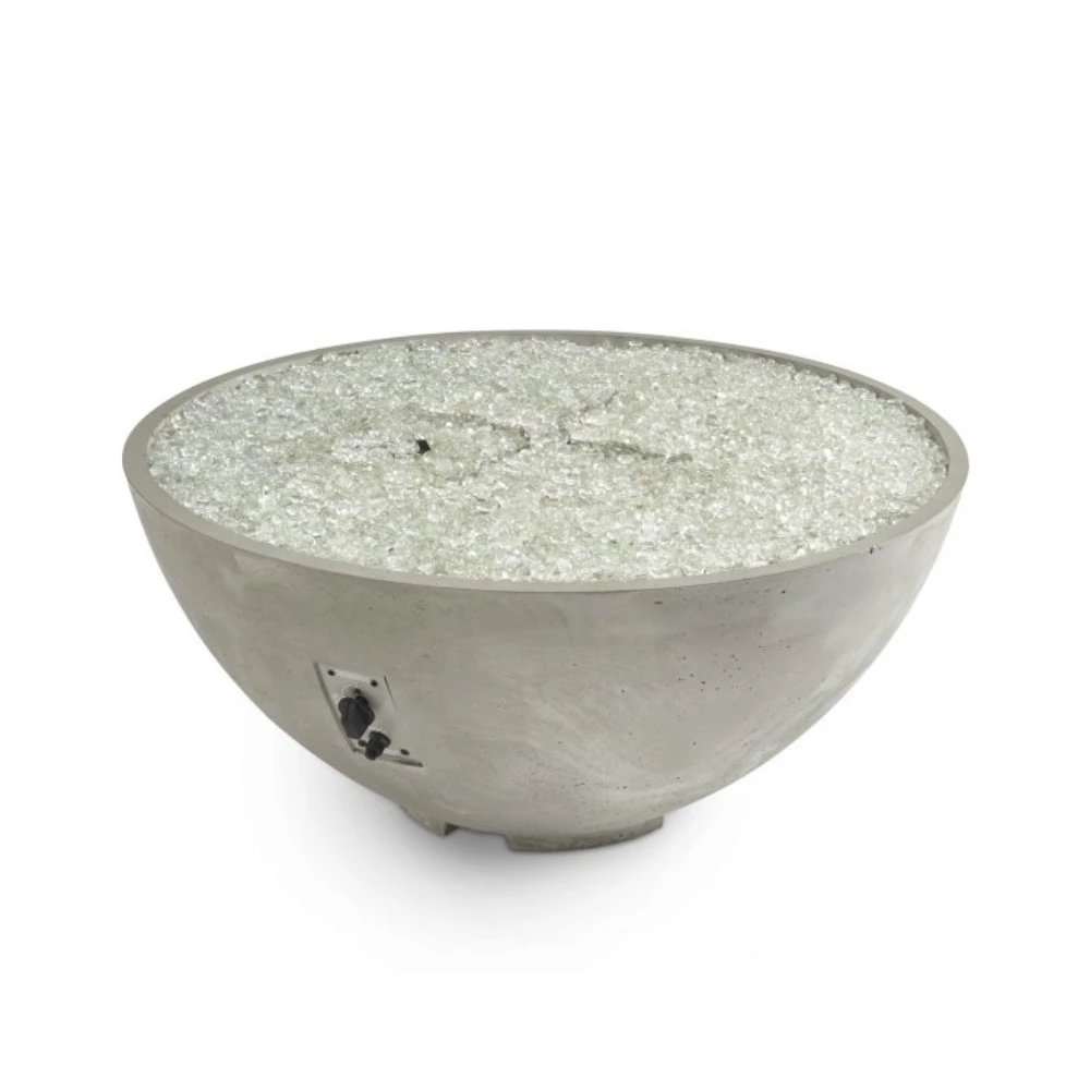 The Outdoor Greatroom Company Natural Grey Cove Edge 42-Inch Round Gas Fire Pit Bowl (CV-30E) 4 The Outdoor Greatroom Company Natural Grey Cove Edge 42-Inch Round Gas Fire Pit Bowl (CV-30E) - Image 2