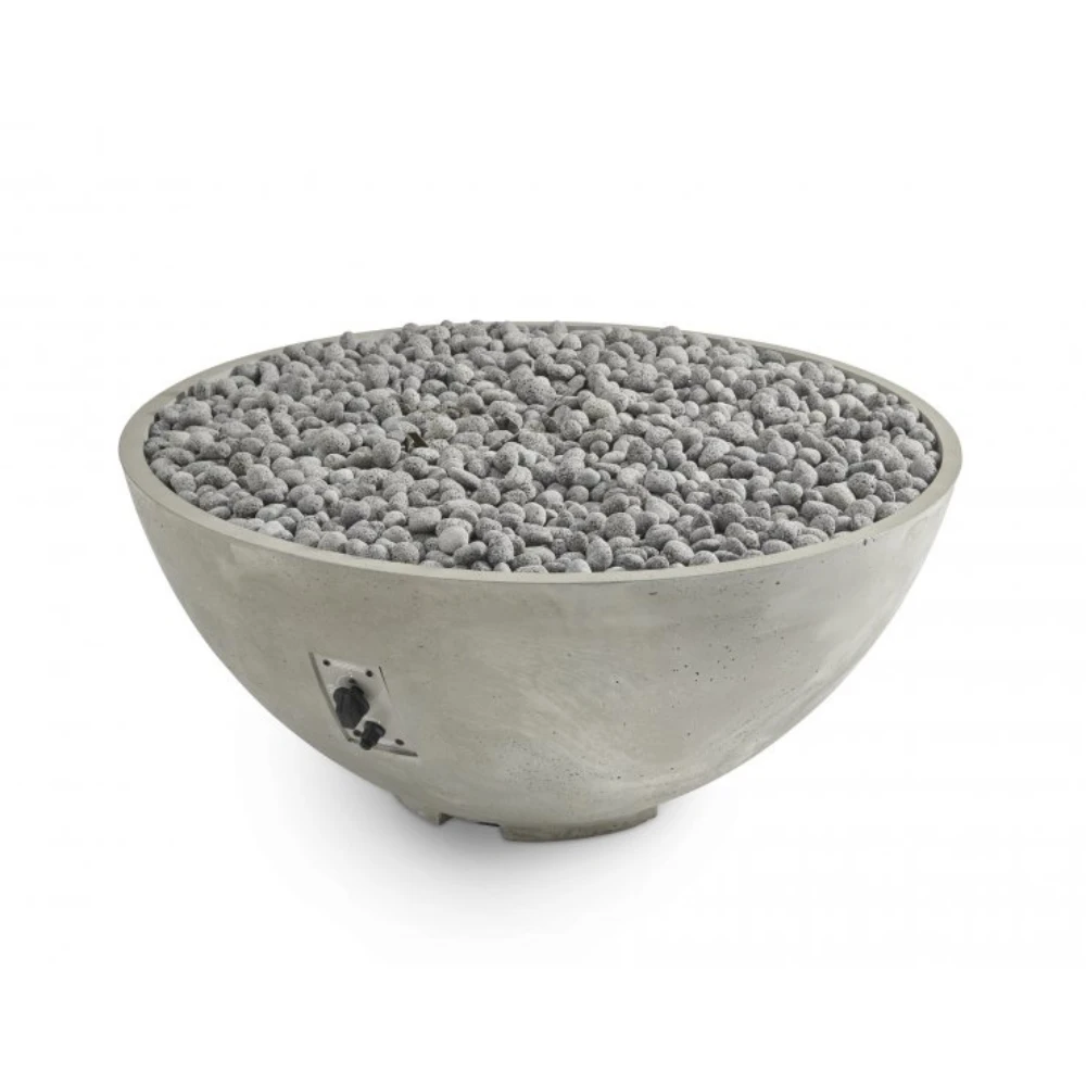 The Outdoor Greatroom Company Natural Grey Cove Edge 42-Inch Round Gas Fire Pit Bowl (CV-30E) 5 The Outdoor Greatroom Company Natural Grey Cove Edge 42-Inch Round Gas Fire Pit Bowl (CV-30E) - Image 3