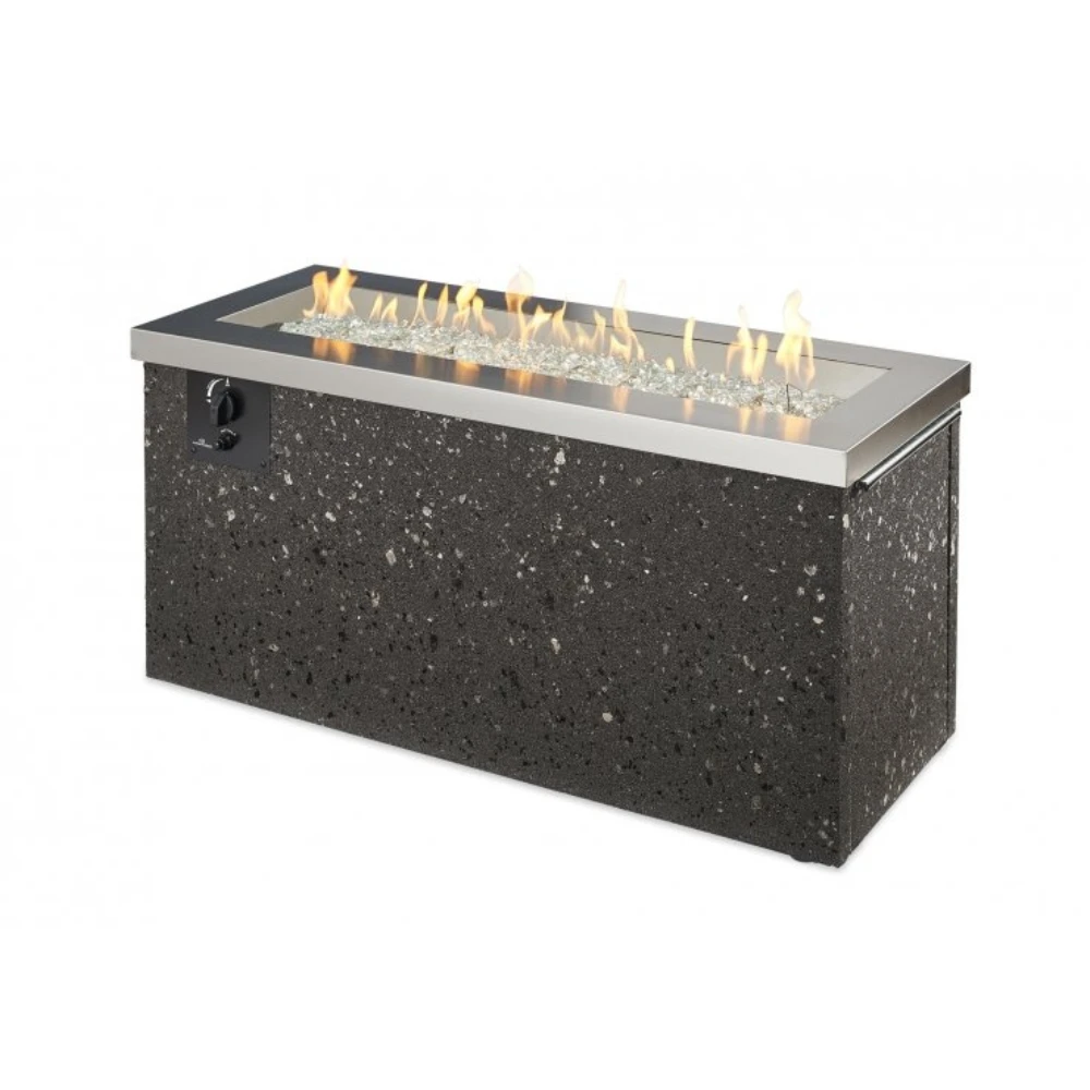 The Outdoor Greatroom Company Stainless Steel Key Largo Linear Gas Fire Pit Table (KL-1242-SS) 3 The Outdoor Greatroom Company Stainless Steel Key Largo Linear Gas Fire Pit Table (KL-1242-SS)