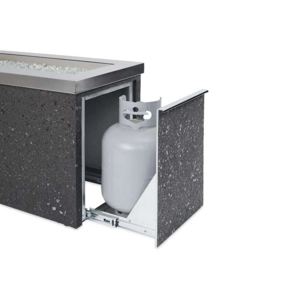 The Outdoor Greatroom Company Stainless Steel Key Largo Linear Gas Fire Pit Table (KL-1242-SS) 6 The Outdoor Greatroom Company Stainless Steel Key Largo Linear Gas Fire Pit Table (KL-1242-SS) - Image 4