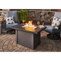 The Outdoor Greatroom Company Stone Grey Havenwood Rectangular Gas Fire Pit Table With Grey Base (HVGG-1224-K) 8 The Outdoor Greatroom Company Stone Grey Havenwood Rectangular Gas Fire Pit Table With Grey Base (HVGG-1224-K) -Outdoor Kitchen Shop TheOutdoorGreatroomCompanyStoneGreyHavenwoodRectangularGasFirePitTablewithGreyBase HVGG 1224 K