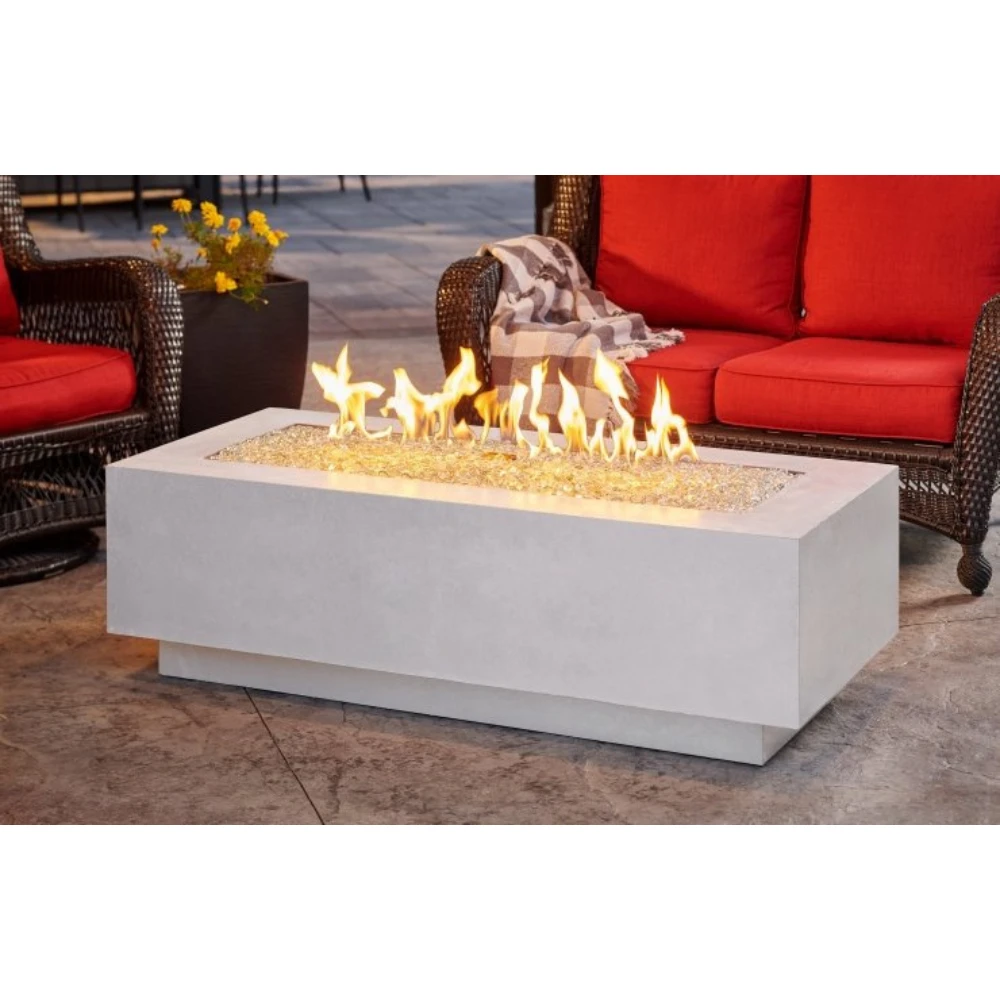 The Outdoor Greatroom Company White Cove 54-Inch Linear Gas Fire Table (CV-54WT) 2 The Outdoor Greatroom Company White Cove 54-Inch Linear Gas Fire Table (CV-54WT)