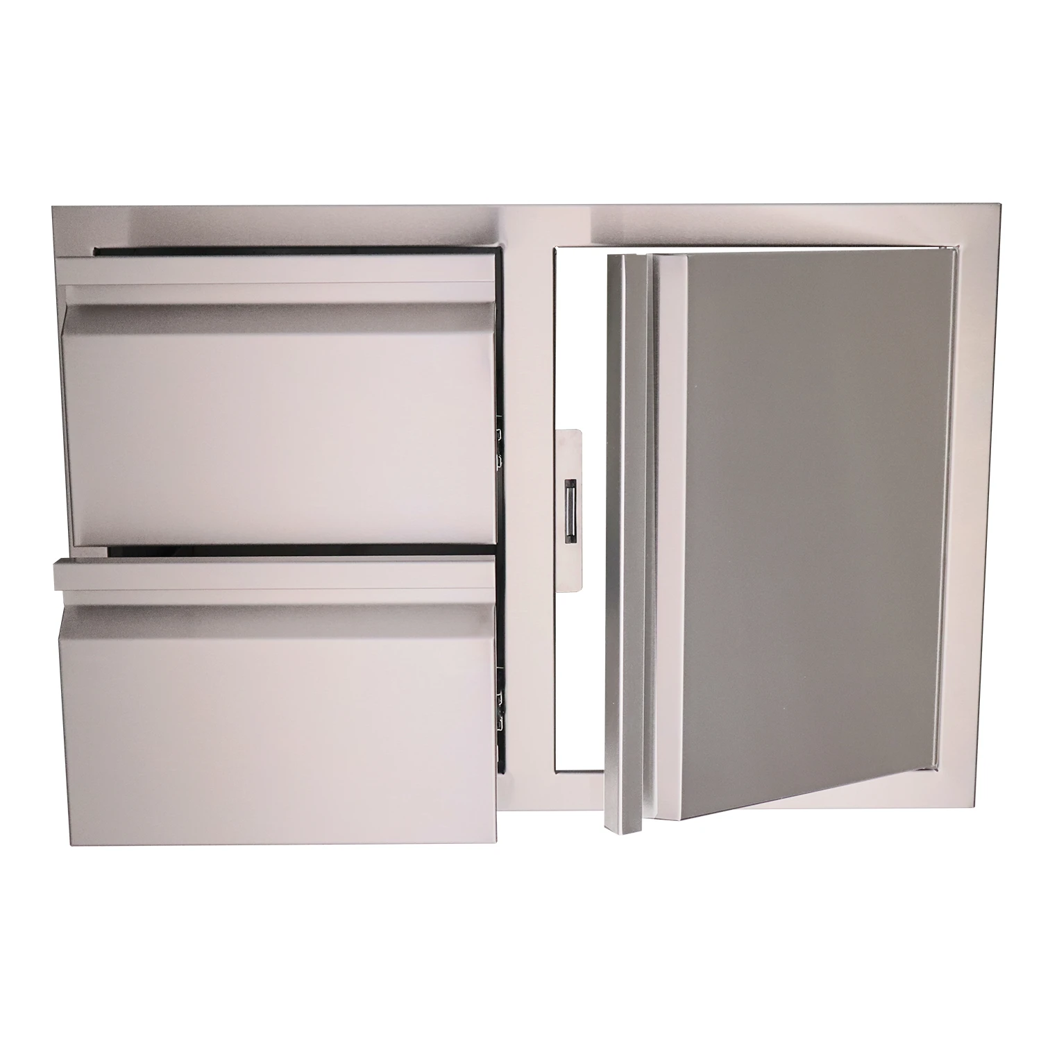RCS Valiant Stainless Steel Double Drawer/Door Combo 4 RCS Valiant Stainless Steel Double Drawer/Door Combo - Image 2