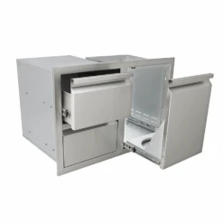 RCS Valiant Stainless Steel Double Drawer/Propane Tank Storage Combo 9 RCS Valiant Stainless Steel Double Drawer/Propane Tank Storage Combo -Outdoor Kitchen Shop VDCL16