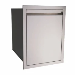 RCS Valiant Stainless Steel Fully Enclosed Trash Drawer 12 RCS Valiant Stainless Steel Fully Enclosed Trash Drawer -Outdoor Kitchen Shop VTD21