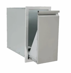 RCS Valiant Stainless Steel Narrow Trash Drawer