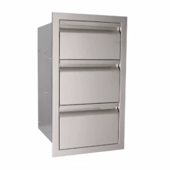 RCS Valiant Stainless Steel 2 Drawer/Paper Towel Holder Combo 10 RCS Valiant Stainless Steel 2 Drawer/Paper Towel Holder Combo -Outdoor Kitchen Shop VTHC11