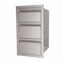 RCS Valiant Stainless Steel 2 Drawer/Paper Towel Holder Combo 9 RCS Valiant Stainless Steel 2 Drawer/Paper Towel Holder Combo -Outdoor Kitchen Shop VTHC13