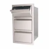 RCS Valiant Stainless Steel 2 Drawer/Paper Towel Holder Combo 1 RCS Valiant Stainless Steel 2 Drawer/Paper Towel Holder Combo -Outdoor Kitchen Shop VTHC14