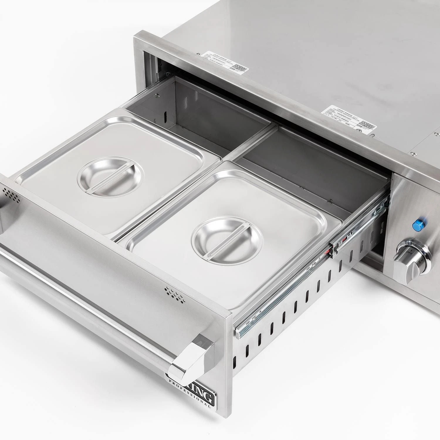 Viking 5 Series 30-Inch Stainless Steel Built-In Warming Drawer 6 Viking 5 Series 30-Inch Stainless Steel Built-In Warming Drawer - Image 4