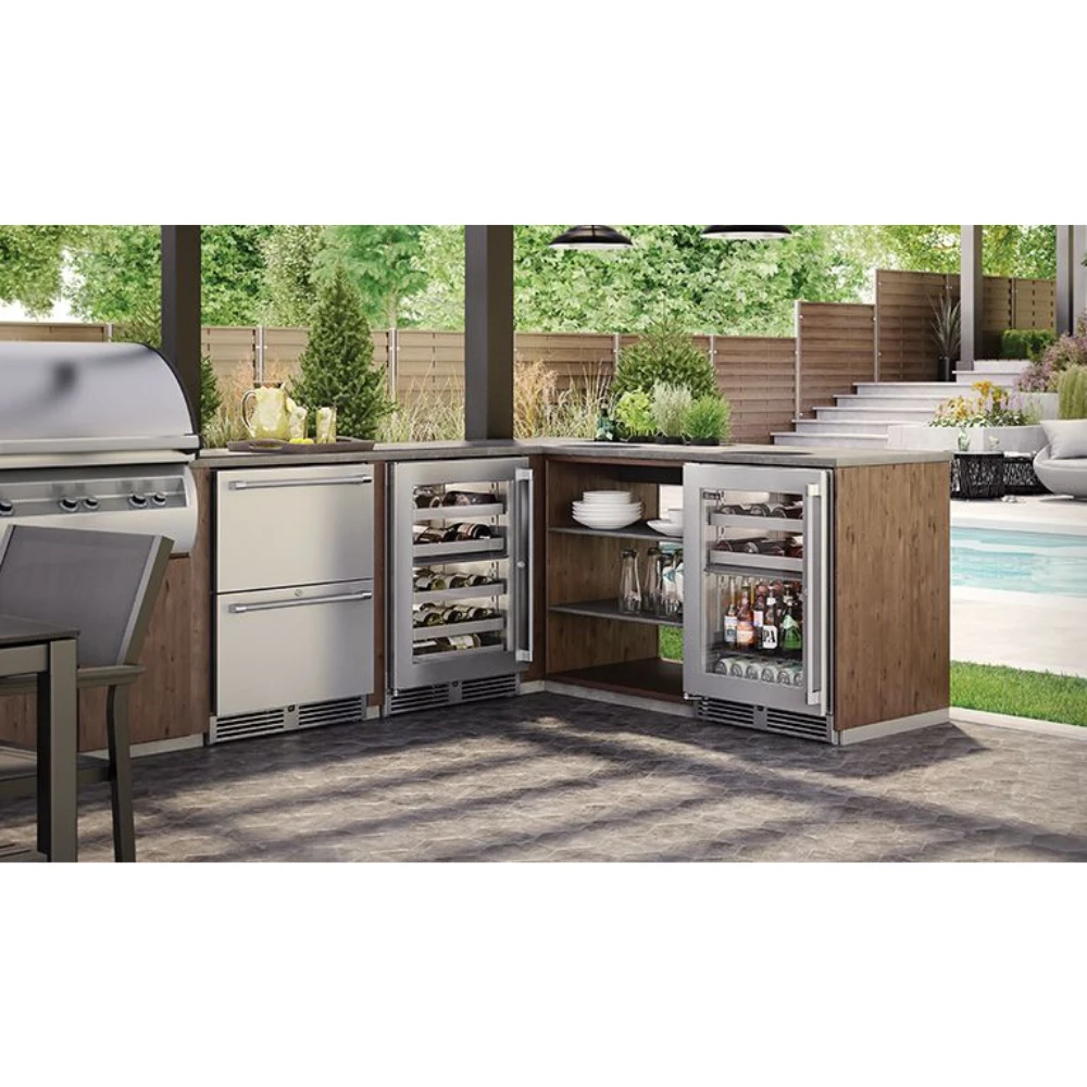 Perlick Signature 24-Inch Outdoor Undercounter Dual Zone Refrigerator/Wine Reserve (HP24CO-4) 12 Perlick Signature 24-Inch Outdoor Undercounter Dual Zone Refrigerator/Wine Reserve (HP24CO-4) - Image 10