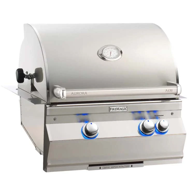 Fire Magic A430i Aurora 24-Inch Built-In Gas Grill 3 Fire Magic A430i Aurora 24-Inch Built-In Gas Grill