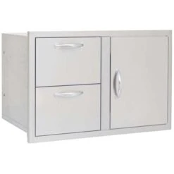 Blaze 32-Inch Stainless Steel Access Door & Double Drawer Combo (BLZ-DDC-R) 8 Blaze 32-Inch Stainless Steel Access Door & Double Drawer Combo (BLZ-DDC-R) -Outdoor Kitchen Shop blazeaccessdooranddoubledrawercombo