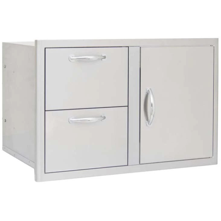 Blaze 32-Inch Stainless Steel Access Door & Double Drawer Combo (BLZ-DDC-R) 4 Blaze 32-Inch Stainless Steel Access Door & Double Drawer Combo (BLZ-DDC-R) - Image 2