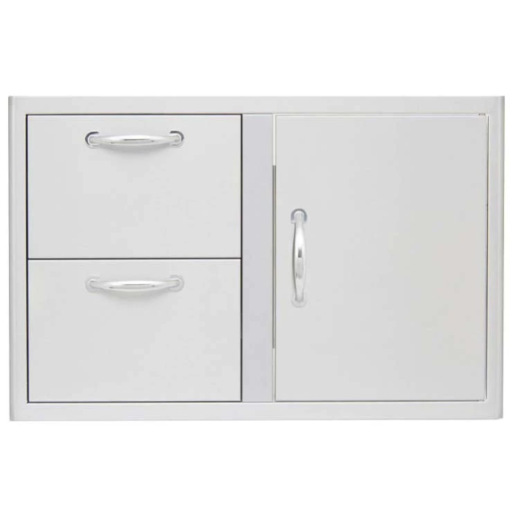 Blaze 32-Inch Stainless Steel Access Door & Double Drawer Combo (BLZ-DDC-R) 3 Blaze 32-Inch Stainless Steel Access Door & Double Drawer Combo (BLZ-DDC-R)