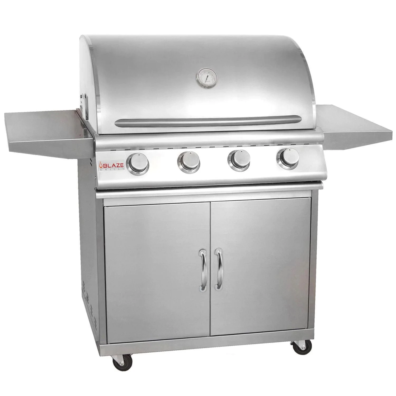 Blaze Prelude LBM 32-Inch 4-Burner Freestanding Gas Grill (BLZ-4LBM-LP/NG + CART) 3 Blaze Prelude LBM 32-Inch 4-Burner Freestanding Gas Grill (BLZ-4LBM-LP/NG + CART)