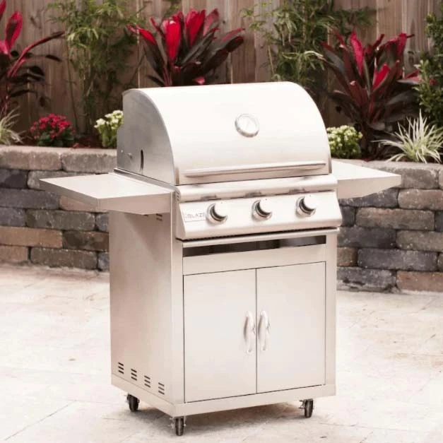 Blaze Prelude LBM 25-Inch 3-Burner Freestanding Gas Grill (BLZ-3LBM-LP/NG + CART) 5 Blaze Prelude LBM 25-Inch 3-Burner Freestanding Gas Grill (BLZ-3LBM-LP/NG + CART) - Image 3