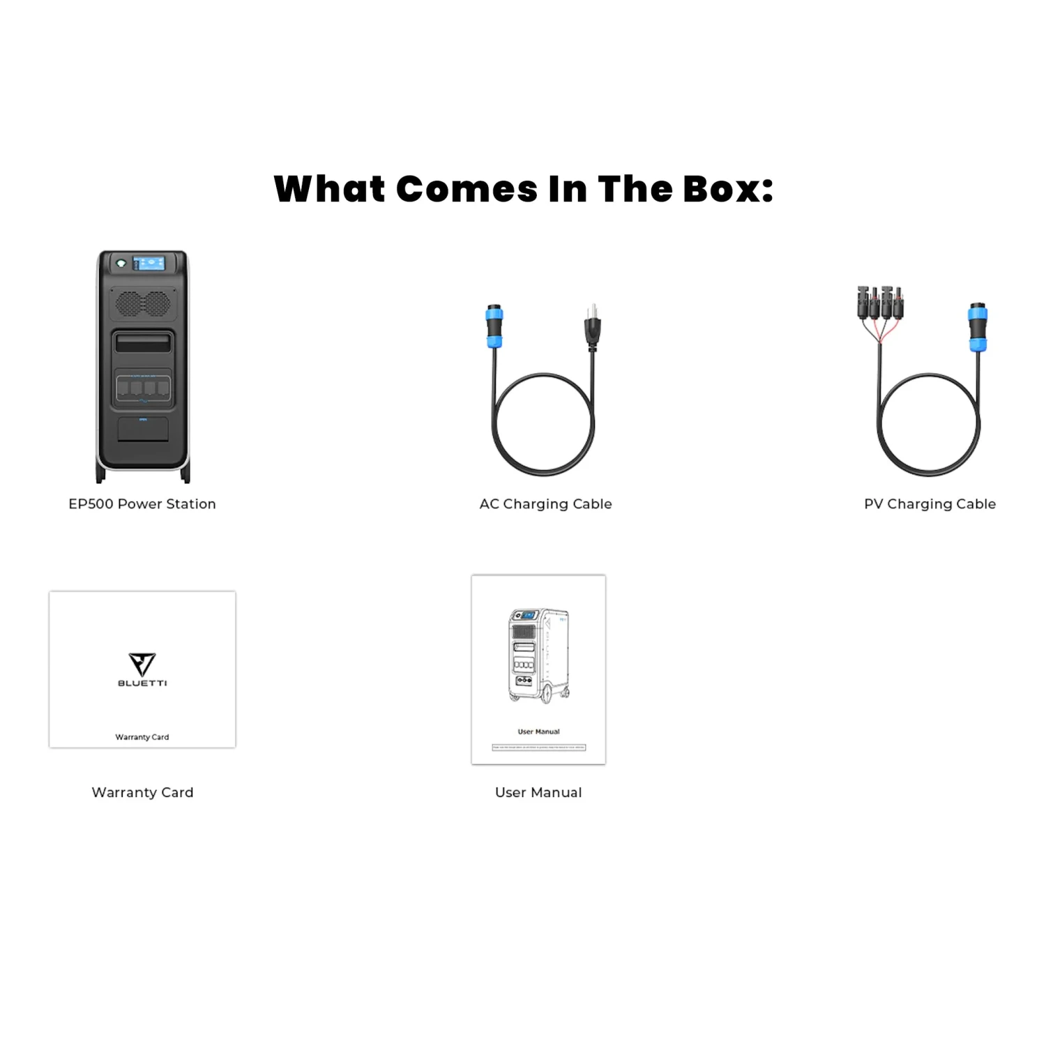 BLUETTI EP500 Solar Power Station 2000W/5100Wh 5 BLUETTI EP500 Solar Power Station 2000W/5100Wh - Image 3