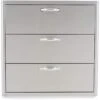 Blaze 30-Inch Stainless Steel Triple Access Drawer (BLZ-30W-3DRW) 1 Blaze 30-Inch Stainless Steel Triple Access Drawer (BLZ-30W-3DRW) -Outdoor Kitchen Shop blz 30w 3drw