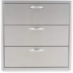 Blaze 30-Inch Stainless Steel Triple Access Drawer (BLZ-30W-3DRW)