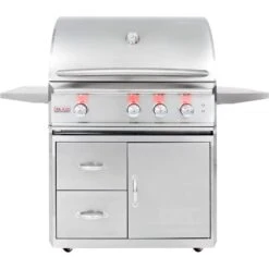 Blaze Professional LUX 34-Inch 3-Burner Freestanding Gas Grill (BLZ-3PRO-LP/NG + CART)
