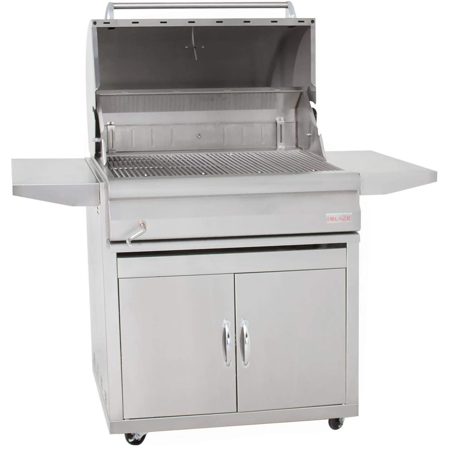 Blaze 32-Inch Freestanding Charcoal Grill With Adjustable Charcoal Tray (BLZ-4-CHAR + CART) 4 Blaze 32-Inch Freestanding Charcoal Grill With Adjustable Charcoal Tray (BLZ-4-CHAR + CART) - Image 2