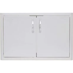 Blaze 32-Inch Stainless Steel Double Access Door With Paper Towel Holder (BLZ-AD32-R)