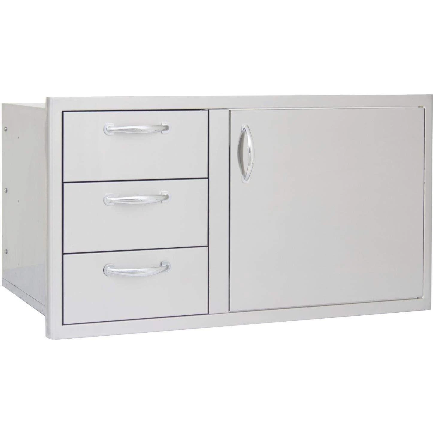 Blaze 39-Inch Stainless Steel Access Door & Triple Drawer Combo (BLZ-DDC-39-R) 4 Blaze 39-Inch Stainless Steel Access Door & Triple Drawer Combo (BLZ-DDC-39-R) - Image 2