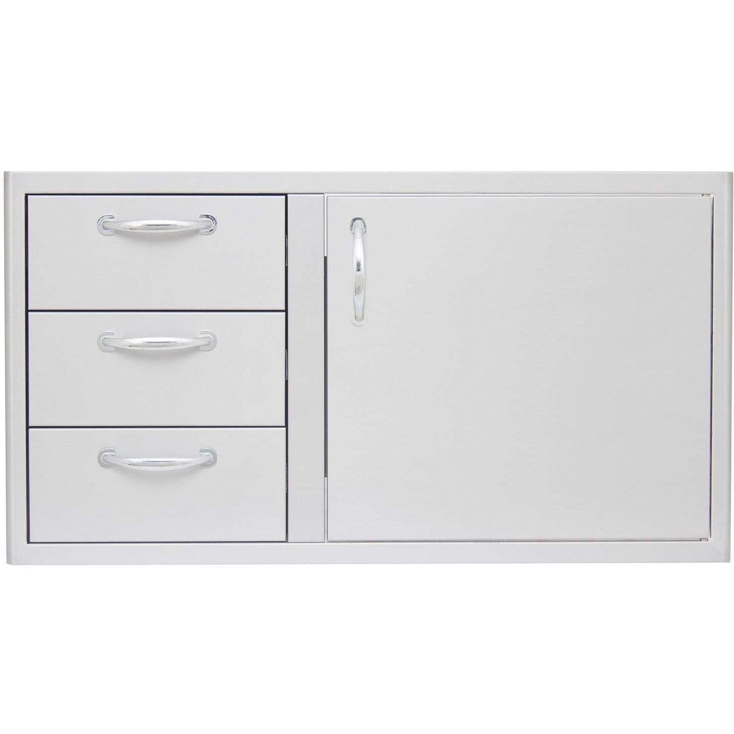 Blaze 39-Inch Stainless Steel Access Door & Triple Drawer Combo (BLZ-DDC-39-R) 3 Blaze 39-Inch Stainless Steel Access Door & Triple Drawer Combo (BLZ-DDC-39-R)