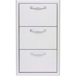 Blaze 16-Inch Stainless Steel Triple Access Drawer (BLZ-DRW3-R)