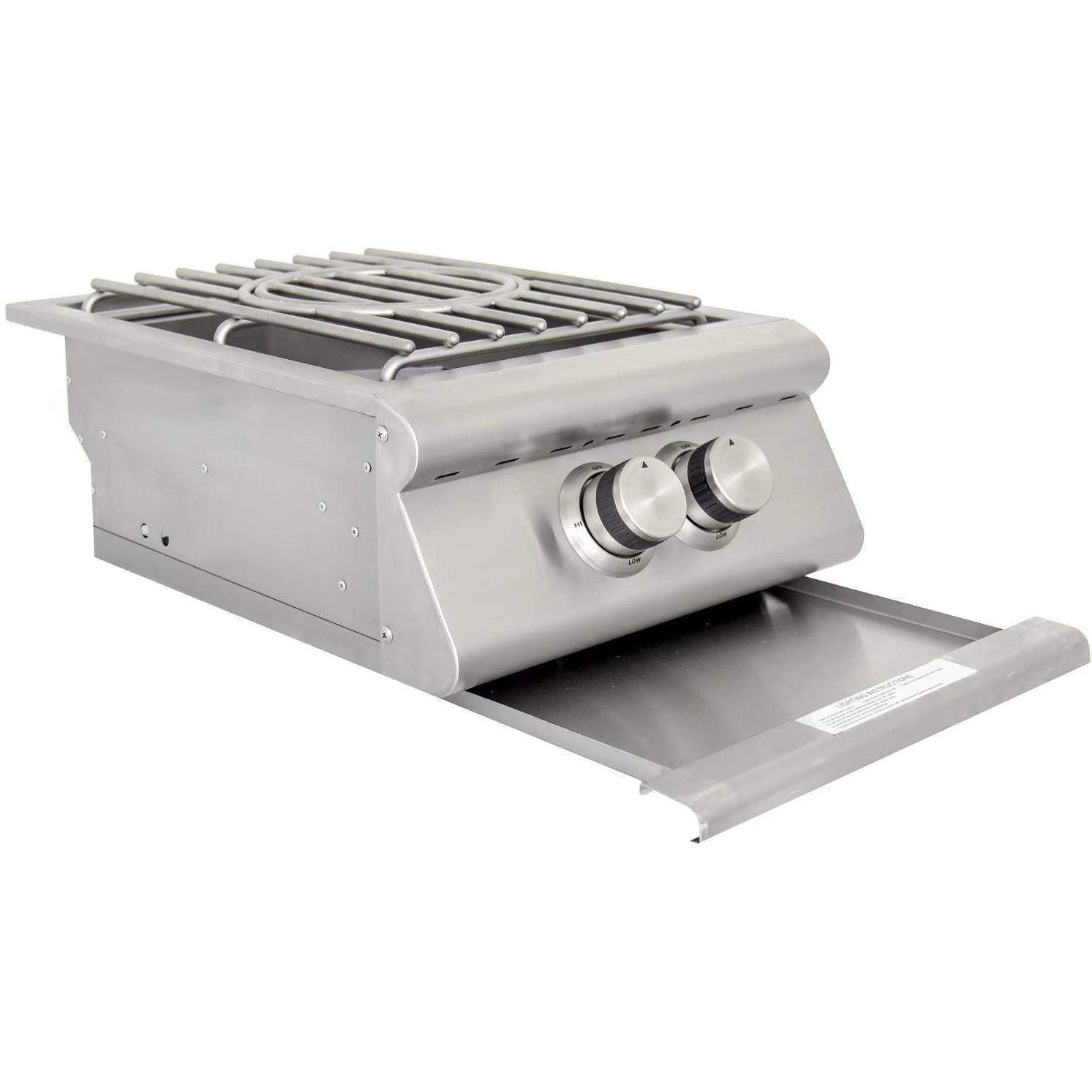 Blaze Premium High Performance Built-In Power Burner With Lid And Wok Ring (BLZ-PBLTE-LP/NG) 6 Blaze Premium High Performance Built-In Power Burner With Lid And Wok Ring (BLZ-PBLTE-LP/NG) - Image 4