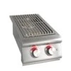 Blaze Premium LTE Built-In Stainless Steel Double Side Burner With Lid (BLZ-SB2LTE-LP/NG)