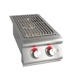 Blaze Premium LTE Built-In Stainless Steel Double Side Burner With Lid (BLZ-SB2LTE-LP/NG)