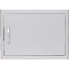 Blaze Stainless Steel 28-Inch Reversible Horizontal Single Access Door (BLZ-SH-2417-R) 2 Blaze Stainless Steel 28-Inch Reversible Horizontal Single Access Door (BLZ-SH-2417-R) -Outdoor Kitchen Shop blz sh 2417 r