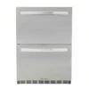Blaze 24-Inch 5.1 Cu. Ft. Outdoor Rated Double Drawer Refrigerator (BLZ-SSRF-DBDR51) 1 Blaze 24-Inch 5.1 Cu. Ft. Outdoor Rated Double Drawer Refrigerator (BLZ-SSRF-DBDR51) -Outdoor Kitchen Shop blz ssrf dbdr5.1 a 01 21