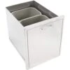 Blaze Roll-Out Double Trash/Recycle Drawer (BLZ-TREC-DRW) -Outdoor Kitchen Shop blz trec drw
