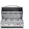 Cal Flame G Series 4-Burner Built-In Gas Grill, 32-Inch 2 Cal Flame G Series 4-Burner Built-In Gas Grill, 32-Inch -Outdoor Kitchen Shop cal flame g series 4 burner