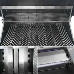 Cal Flame G Series 4-Burner Built-In Gas Grill, 32-Inch 9 Cal Flame G Series 4-Burner Built-In Gas Grill, 32-Inch -Outdoor Kitchen Shop cal flame g series 4 burner open